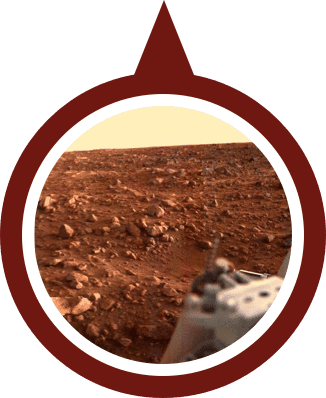 Geological picture of planet Mars