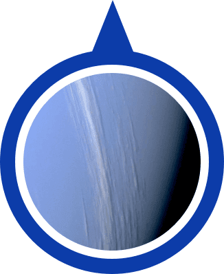 Geological picture of planet Neptune