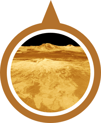 Geological picture of planet Venus